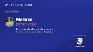 Une Nuit, Un Art | Un mandala, des points, et nous