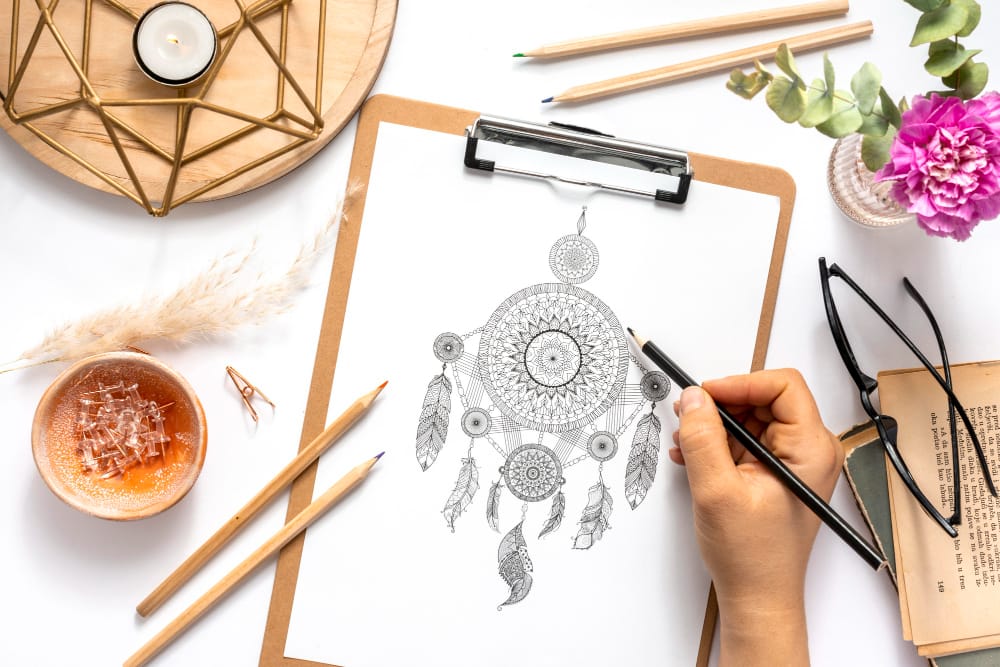Mandala bienfaits art-thérapie plateforme SIA