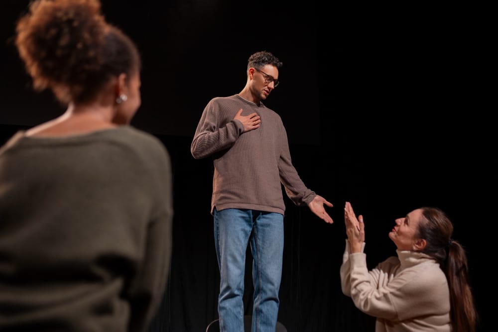 Avoir le trac - Atelier de théâtre en ligne - Plateforme Sia