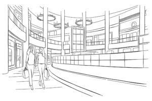 Point de fuite - Dessin perspective