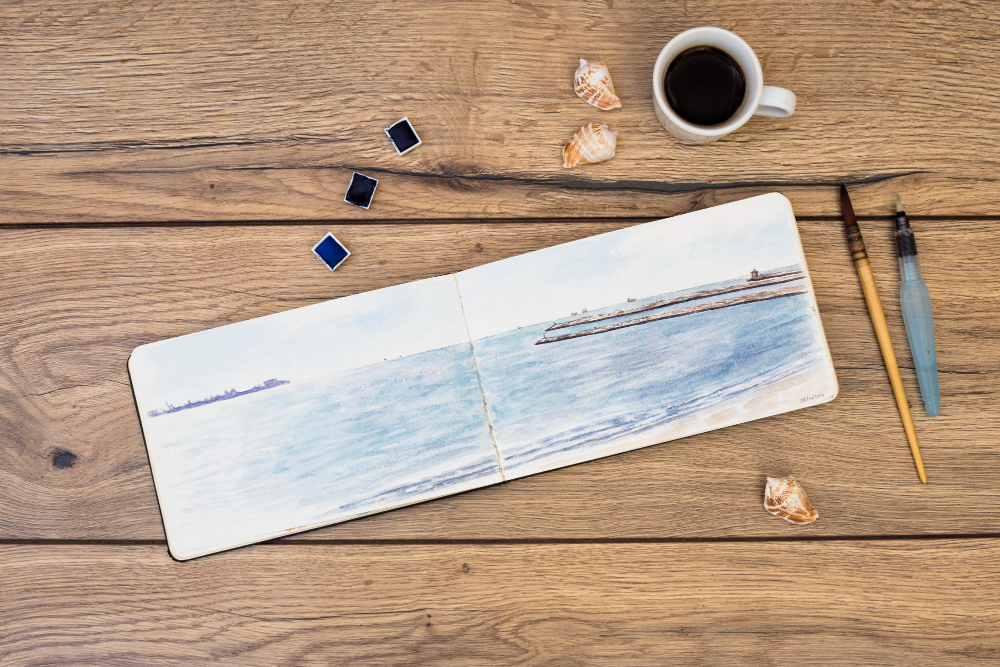 Carnet de voyage aquarelle - Plateforme Sia