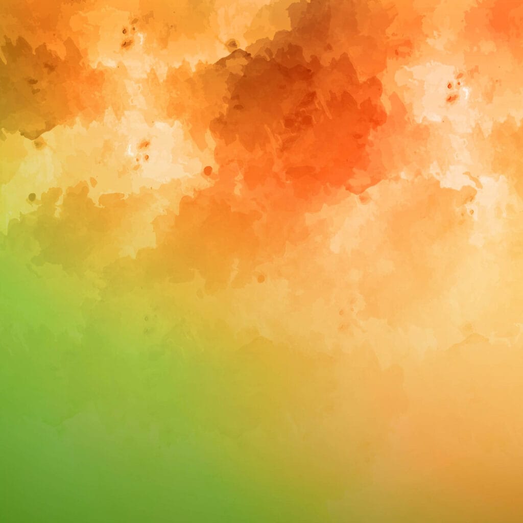 Couleurs orange, vert, marron - Plateforme Sia