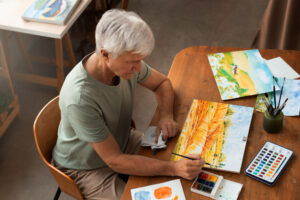 Paysage aquarelle facile - Plateforme Sia