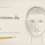 Les proportions du visage au crayon : dessiner un visage juste