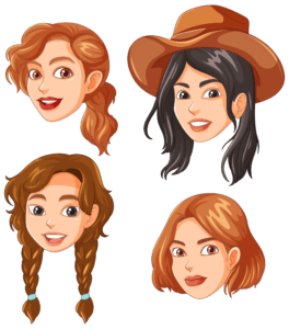 Dessiner des cheveux - Plateforme Sia