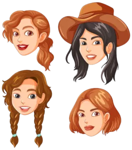 Dessiner des cheveux - Plateforme Sia