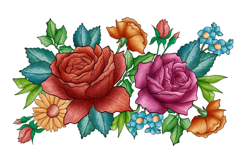 Comment dessiner une rose - Plateforme Sia